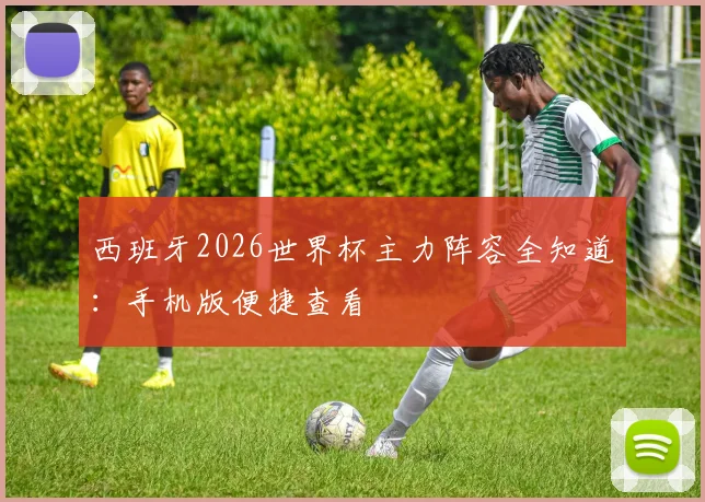西班牙2026世界杯主力阵容全知道：手机版便捷查看